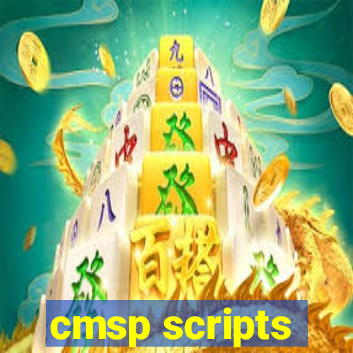 cmsp scripts